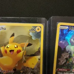 Nintendo Pokemon TCG Crown Zenith Holo Full Art Lot 3 Pikachu/Mew GG30 GG10 - Image 4