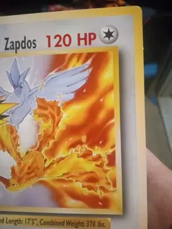 Pokemon Jumbo Promo Legendary Birds Vintage 1999 2000 Articuno Moltres Zapdos LP - Image 4