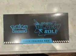 Pokemon TCG Scarlet & Violet—Black Bolt Elite Trainer Box English 2025 Thundurus - Image 3