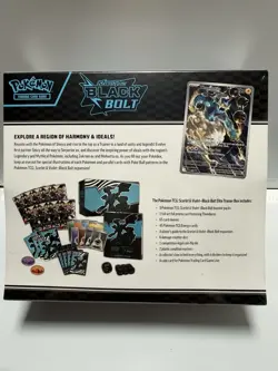 Pokemon Scarlet Violet Black Bolt Elite Trainer Box ETB New Sealed - Image 2