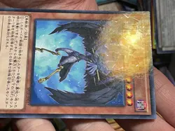 SPTR-JP037 - Yugioh - Japanese - Blackwing - Shura the Blue Flame C Shatterfoil - Image 3