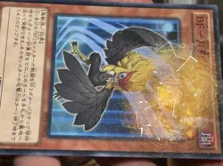 SPTR-JP038 - Yugioh - Japanese - Blackwing - Kalut the Moon Shadow B Shatterfoil - Image 3