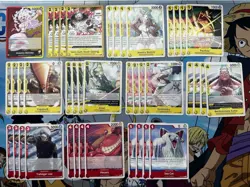One Piece TCG OP15 Jewelry Bonney - Red & Yellow Base Deck w/ 10 Don!!! English - Image 1
