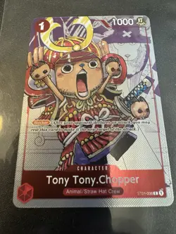 Tony Tony.Chopper ST01-006 (Alternate Art) ST01-006 One Piece Promotion Card NM - Image 1