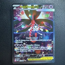 Mega Floette EX 117/086 SIR Chaos Rising Pokemon Trading Card NM/M - Image 1