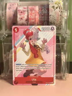 Uta (Welcome Pack Vol. 2) OP09-002 One Piece Promotion Cards Regular - Image 1