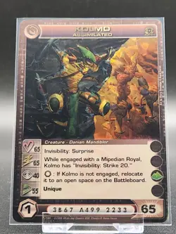 Chaotic Card : (2/5 Max) Kolmo Assimilated Silent Sands Premium Super Rare - Image 1