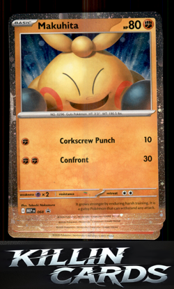 Makuhita - 068 068 Pokemon Promo ME: Mega Evolution Promo Card LP - Image 1