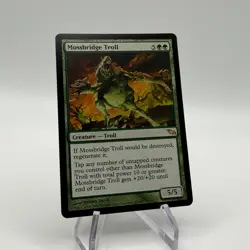 Magic The Gathering TCG Mossbridge Troll - Shadowmoor (SHM) - Image 1