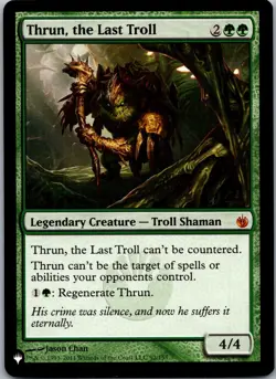Thrun, the Last Troll The List Reprints NM Normal - Image 1