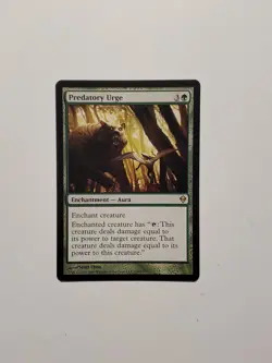 MtG Predatory Urge LP x1 - Zendikar - Image 1