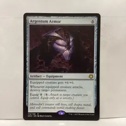 MTG Argentum Armor Magic: The Gathering Game Night: Free-For-All Rare #113 - Image 1