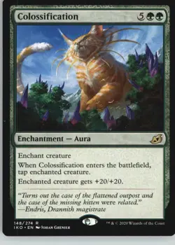 Colossification 148 Rare Ikoria: Lair of Behemoths Magic: The Gathering NM - Image 1