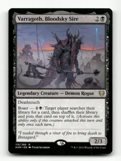 Varragoth, Bloodsky Sire Kaldheim #115 Rare - Image 1