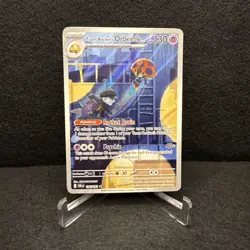 Pokemon TCG Team Rocket's Orbeetle 198/182 Illustration Rare Destined Rivals NM - Image 1