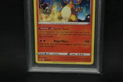 2020 Pokemon SWSH Charizard PSA 9 MINT Vivid Voltage 25/185 - Image 4