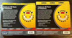 Pokemon Day 2026 Collection Box. 3 Booster Packs/Pikachu Coin/Stamped Promo! TCG - Image 5