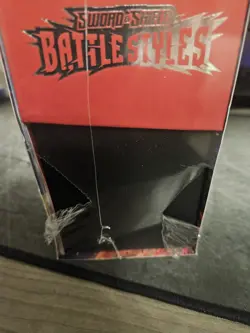 Pokemon SWSH Battle Styles Red ETB Sealed But Not Perfect - Image 3