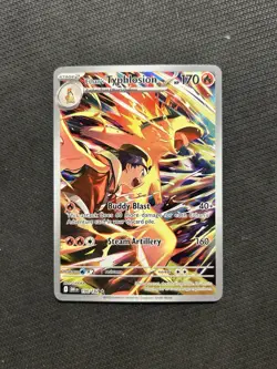 Pokemon TCG Ethan's Typhlosion 190/182! NM Condition! See Description! - Image 1