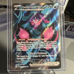 Pokemon 2024 Shrouded Fable Pecharunt EX SAR #85/64 - Image 1