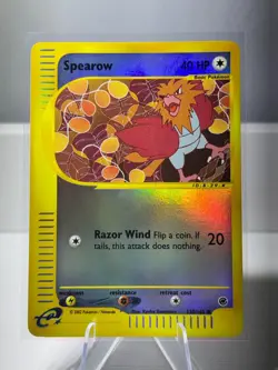 2002 Pokemon Expedition Spearow Reverse Holo 130/165 - Image 1
