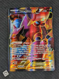 Volcanion EX 107/114 - Steam Siege Ultra Rare Holo Pokemon TCG NM - Image 1