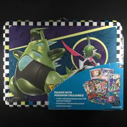 Collector Chest Back to School 2024 Lunch Box Tin Pokemon - Image 1