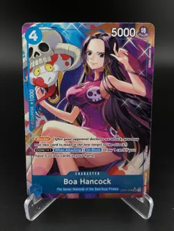 Boa Hancock (Alternate Art) OP01-078 Premium Booster -The Best- One Piece NM - Image 1
