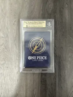 Zoro-Juurou 067 One Piece Gold Championship 2025-26 Beckett Pristine 10 - Image 2