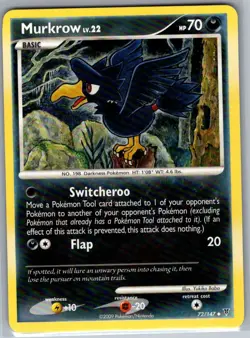 Murkrow 72/147 Non Holo Supreme Victors - Pokemon Card - NM - Image 1