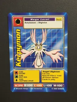 Kerpymon Mo-07 Digimon Movie Promo Card 2000 - Image 1