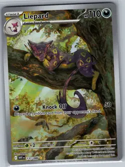 Liepard 137/086 SV: White Flare - Pokemon Card - NM - Image 1