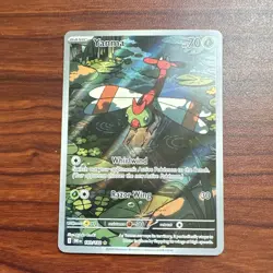 Pokemon Yanma 183/182 Destined Rivals Illustration Rare Holo Basic 70 HP - Image 1
