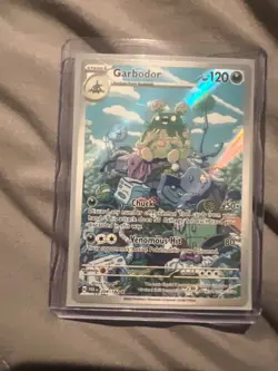 Garbodor 204/182 Sv04: Paradox Rift Holo NM Pokemon TCG - Image 1