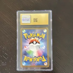 CGC 10 Pristine Bulbasaur 166/165 AR 151 sv2a Japanese Pokemon Card - Image 2