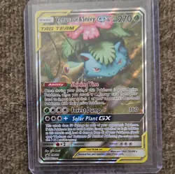 The Pokemon Company Venusaur & Snivy GX SM229 SM TAG TEAM Promo Holo Eng 270HP - Image 1