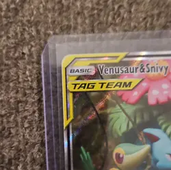 The Pokemon Company Venusaur & Snivy GX SM229 SM TAG TEAM Promo Holo Eng 270HP - Image 2