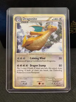 MP Pokemon TCG Dragonite Triumphant 18/102 Rare Regular English 2010 140 HP - Image 3