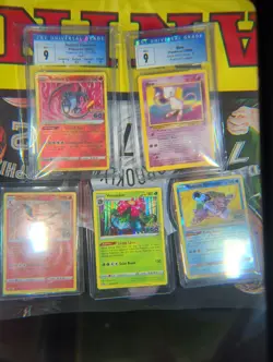 Pokemon Go Holo Charizard Venusaur And Radiant Blastoise. CGC 9 Radiant Char/Mew - Image 4