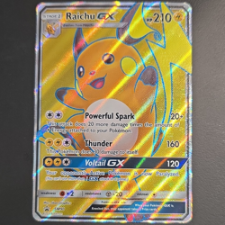 Pokemon TCG Raichu GX Full Art Promo Holo SM90 SM Lightning Stage 1 - Image 1
