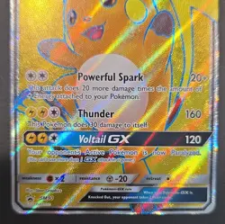Pokemon TCG Raichu GX Full Art Promo Holo SM90 SM Lightning Stage 1 - Image 5