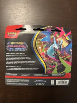 Pokemon TCG: Phantasmal Flames Weavile 3-Pack Blister Box Set - Image 2