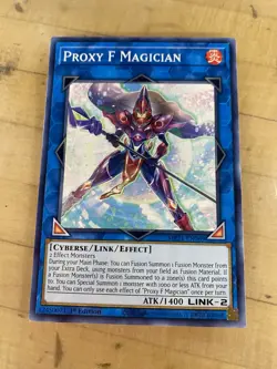 Yu-Gi-Oh! P roxy F Magician 1st Ed. MP21-EN069 Common NM - Image 1