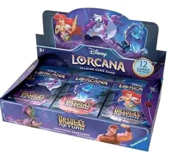 Disney Lorcana Booster Box Case Factory Sealed – Ursula’s Return X4 - Image 1