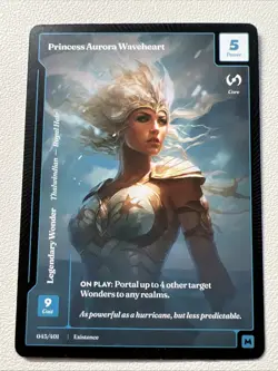 Wonders of the First Existence - Princess Aurora Waveheart - Mythic Paper - Image 1