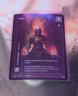 Wonders Of The First Punish Uncommon Formless Foil NM - Image 1