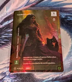 Wonders Of The First Caroline Candole Common Formless Alt Art Foil NM - Image 1