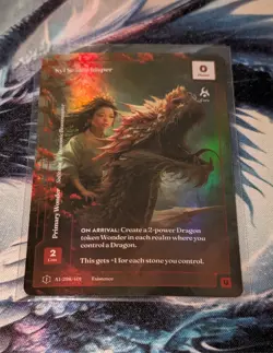 Wonders Of The First Syl Sealewhisper Uncommon Formless Alt Art Foil NM - Image 1