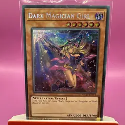 Yu-Gi-Oh! Dark Magician Girl Prismatic Secret Rare Card MP24-EN053 - Image 1