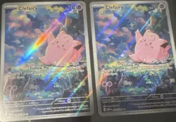 Pokemon Clefairy Holo Card Lot 2023 Set 094/088 English - Image 1